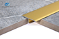6063 T5 Wytłaczana aluminiowa szczelina w kształcie litery T Z kolorowym złotym wykończeniem elektroskopów do obróbki