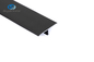 6063 Profile aluminiowe T 4 mm Wysokość 5-20 μM Anodowany kolor czarny