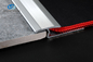 Chromowany dywan do wykończenia płytek 2-częściowe przykręcane profile aluminiowe