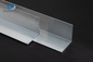 6063 Profile kątowe z wykończeniem młyna aluminiowego, kąt wytłaczania aluminium 25x50 mm