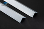 6063 Aluminiowe profile kątowe Długość 2,5 m Matt Silver Mill Finish